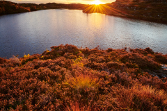 Solnedgang - Smågevatnet