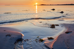 Solnedgang fra Røssøyvågen
