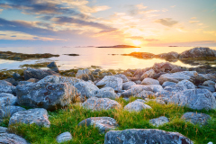 Rindarøya - Solnedgang