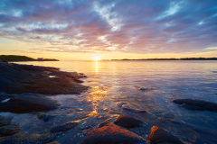 Røssøyvågen - Solnedgang