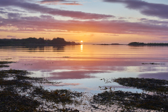 Skarshaugfjørå - Solnedgang
