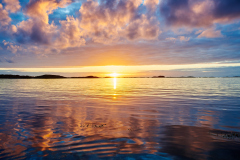 Juvika - Solnedgang