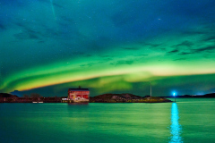 Larsholmen - Røssøyvågen  - Nordlys
