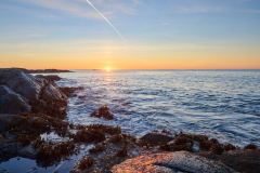 Rindarøya- Solnedgang