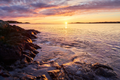 Røssøyvågen  - Solnedgang