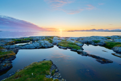 Rindarøya - Soloppgang