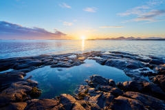 Rindarøya - Soloppgang