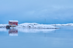 Røssøyvågen - Larsholmen - Vinter Røssøyvågen - Larsholmen - Vinter