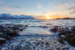 Korsvika - Solnedgang