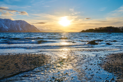 Korsvika - Solnedgang