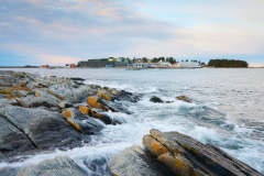 Sandvika - utsikt mot Rindarøya