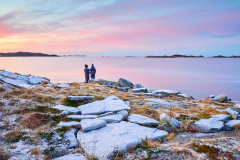 Naustberget - Vinterkveld