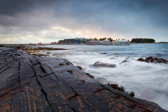 Utsikt mot Rindarøya og Vikenco