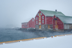 Røssøyvågen - Snøbyger