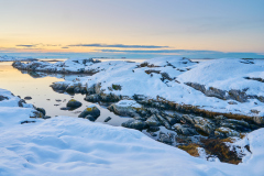 Vinter på Rindarøya