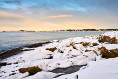Naustberget-snø