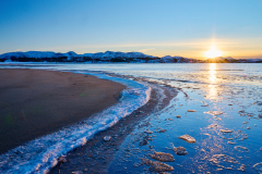 Røaleira - Vintersolnedgang