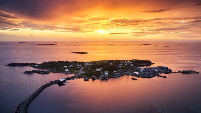 Dronefoto - Rindarøya -2