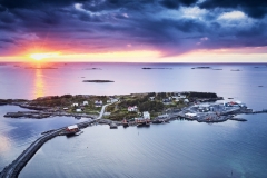 Dronefoto - Rindarøya