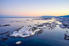 Lillesandø - Averøya - Drone  - Vinter