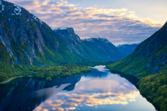 Eikesdalen - Dronefoto