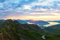 Snøtind - Solnedgang