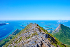 Utsikt fra Prestkona - Engeløya