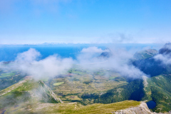 Utsikt fra Prestkona - Engeløya