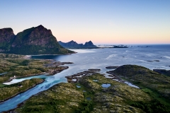 Utsikt mot Mjeldberget- Drone