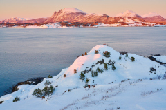 Utsikt fra Ørnehaugen - Vinter Utsikt fra Ørnehaugen - Vinter
