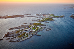 Bjørnsund - Flyfoto