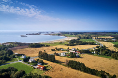 Dronefoto - Rød