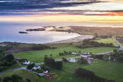 Dronefoto - Rød