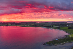 Røabukta - Dronepanorama Røabukta - Dronepanorama