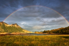 Regnbue i Brunes